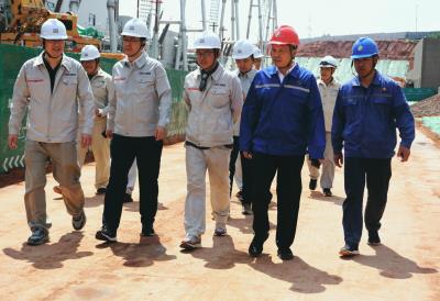 檢查指導(dǎo)表決心 ?同舟共濟(jì)向未來(lái)